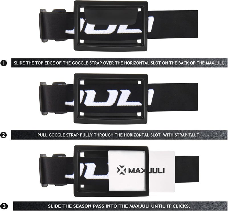 MAXJULI Ski Goggles Pass Holder 3013 - Image 5